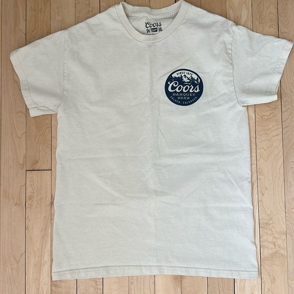 Coors Banquet Tee- Size Small